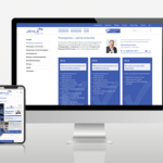Website von Jehle AG dargestellt auf Desktop und Smartphone